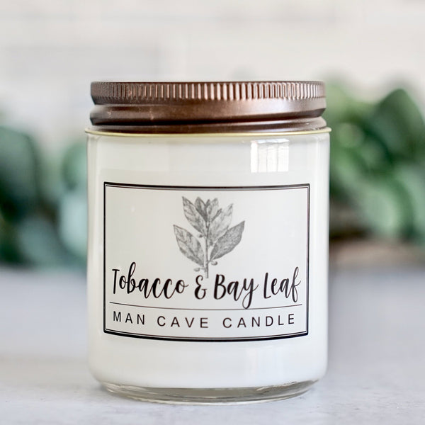 Balance and Uplift Essential Oil - 8oz Soy Wax Candle - Little Flower Soap Co