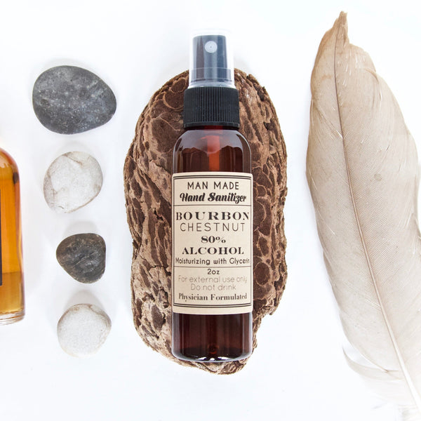 Bourbon Chestnut Funny Hand Sanitizer - Little Flower Soap Co
