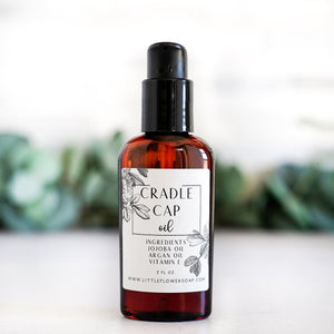 Cradle Cap Oil - All Natural - Little Flower Soap Co