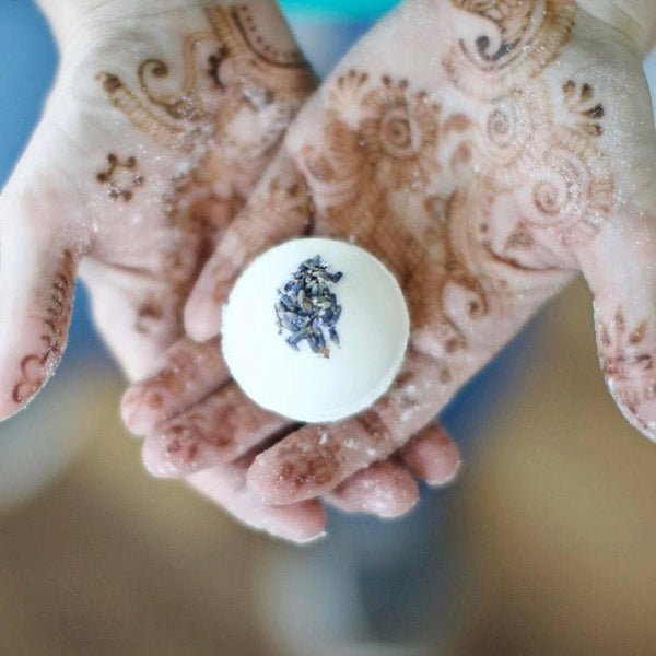 Essential Oil Bath Bombs - Gift Box of 5 - Little Flower Soap Co