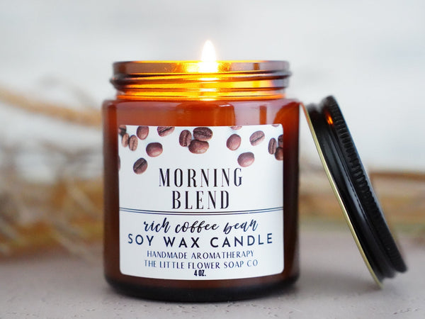 Fireside Hand Poured Candle - Little Flower Soap Co