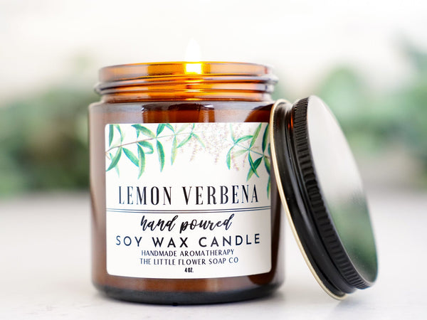 Fireside Hand Poured Candle - Little Flower Soap Co