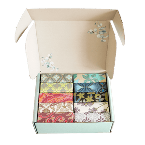 Gift Box of 10 Artisan Essential Oil Soaps - Handmade Natural Bar Soap - Little Flower Soap Co