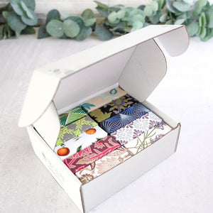 Gift Box of 10 Artisan Essential Oil Soaps - Handmade Natural Bar Soap - Little Flower Soap Co