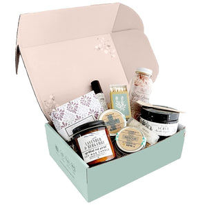 Joyful Retreat - 10 Piece Spa Day Gift Box - Little Flower Soap Co