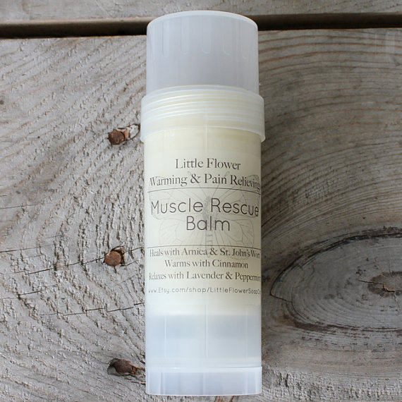 Muscle Rescue Balm 2.5oz. Twist Tube - Little Flower Soap Co
