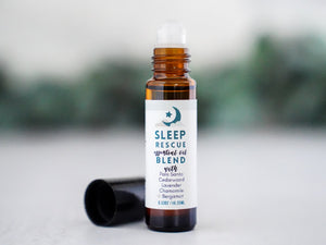 SLEEP RESCUE - Essential Oil Blend Roll - on Aromatherapy - Little Flower Soap Co