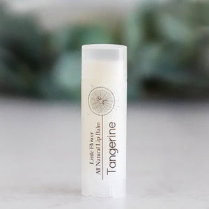 Tangerine Lip Balm - Little Flower Soap Co