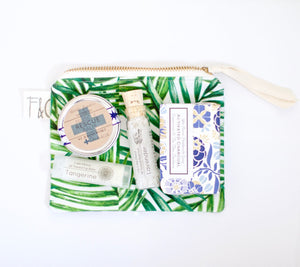 Cosmetic Case Spa Gift Set - Little Flower Soap Co