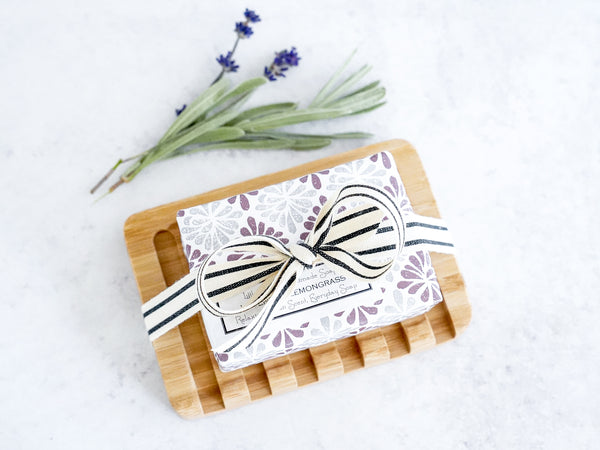 Simple Soap & Dish Gift Set - Bathroom Decor